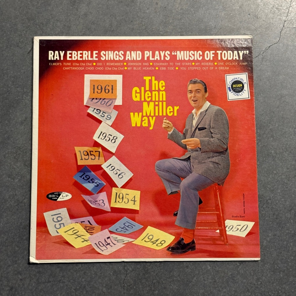 Ray Eberle Sings and Plays Music of Today The Glenn Miller Way Vinyl LP DCF-1004
